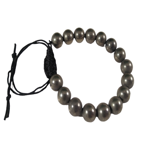 Adjustable Pyrite Bracelet – Wealth, Protection & Positive Energy