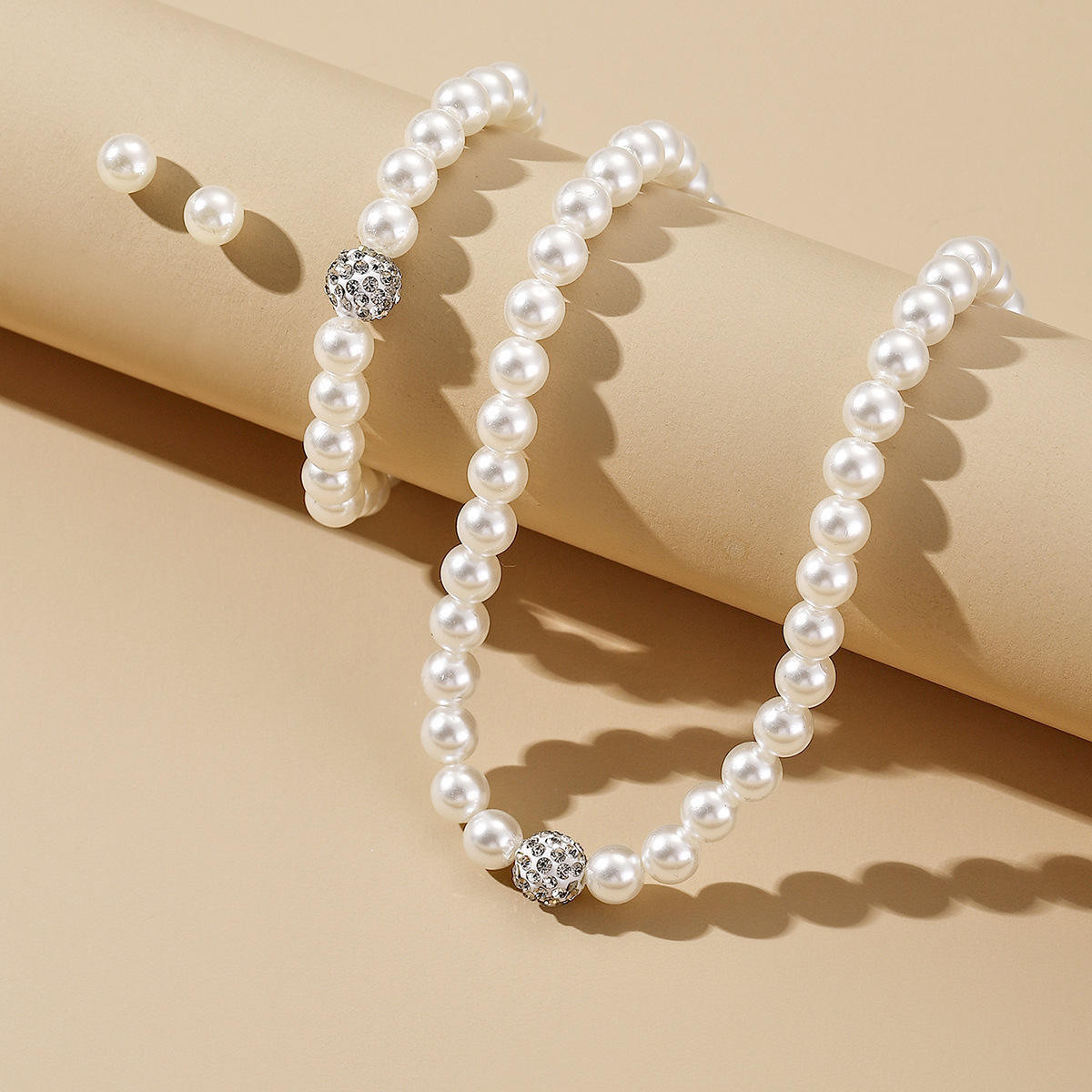 Classic Elegance Pearl Jewelry Set – Necklace, Bracelet & Studs