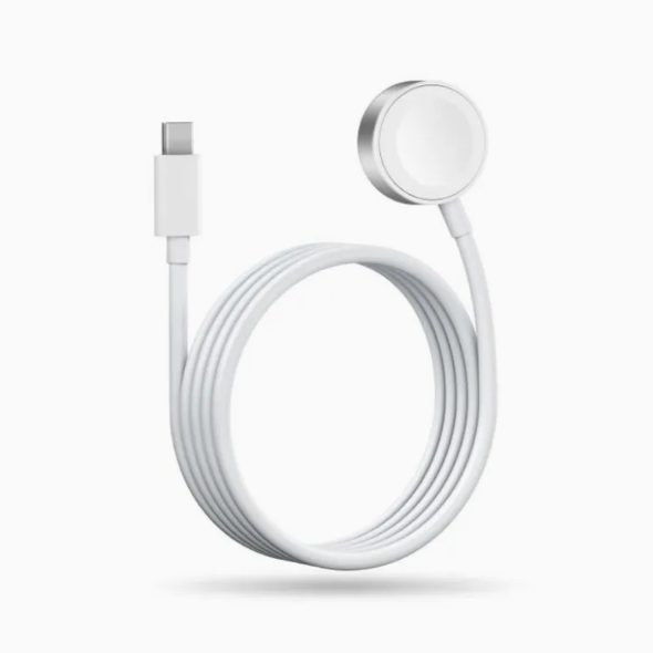 Magnetic Apple Watch Charger – USB-C Fast Charging Cable (1m)