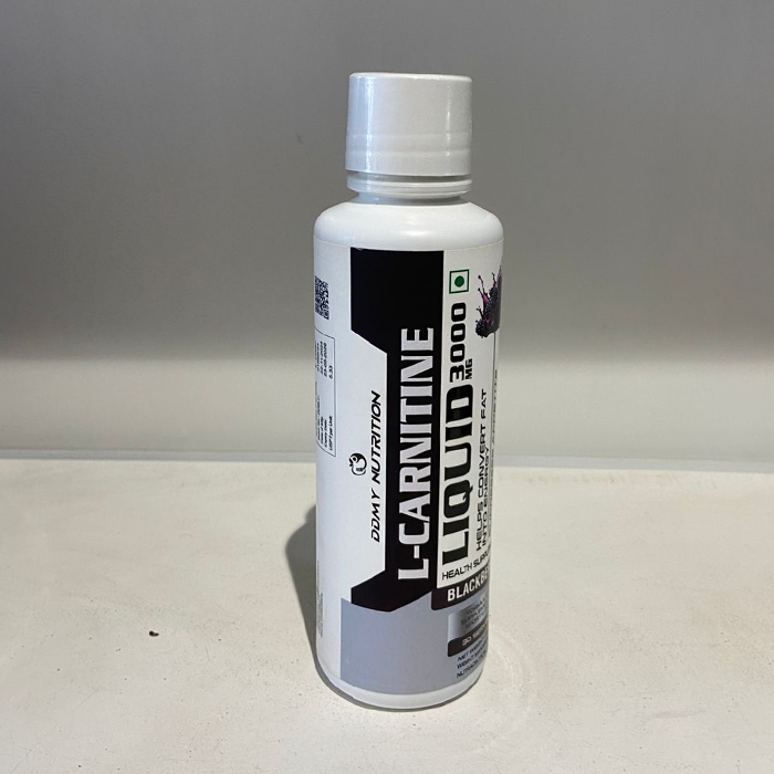 DDMY Nutrition L-Carnitine Liquid 3000mg – Fat Metabolism & Energy (Blackcurrant)